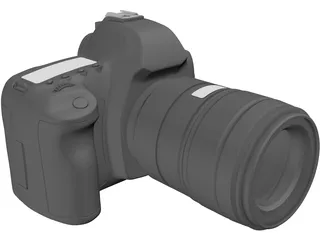 Canon EOS Photo Camera 3D Model