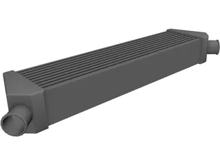 Intercooler Air-to-Air 3D Model