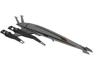 SR-2 Normandy 3D Model