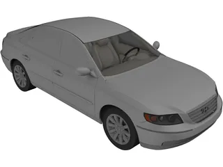 Hyundai Azera (2009) 3D Model