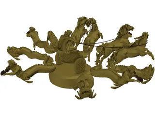 Apollon tank 3D Model