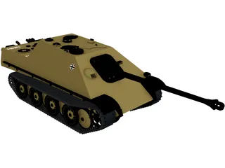 Jagdpanzer V 3D Model