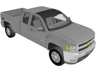 Chevrolet Silverado (2012) 3D Model