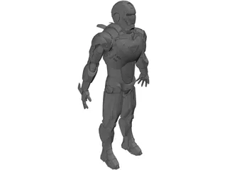 Iron Man MK VI 3D Model