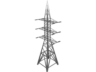 Electric Tower 3D Model