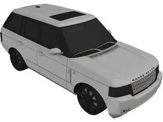 Range Rover Sport (2012) 3D Model