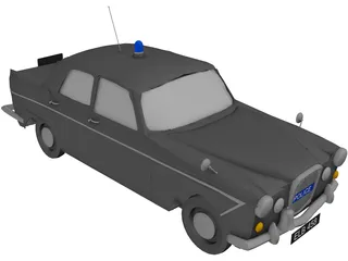 Wolseley 6/110 Metropolitan Police 3D Model