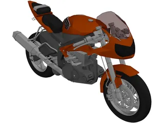 Honda CB150R 3D Model