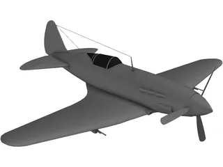 MiG-3 3D Model