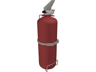 Fire Extinguisher 3D Model