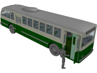 Trolleybus 3D Model