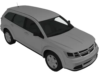 Dodge Journey (2012) 3D Model