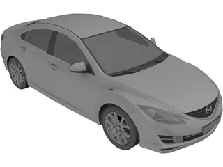 Mazda 6 Sedan (2008) 3D Model