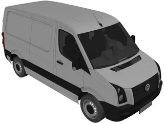 Volkswagen Crafter TDi 3D Model