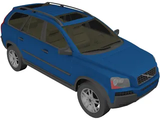 Volvo XC90 (2005) 3D Model