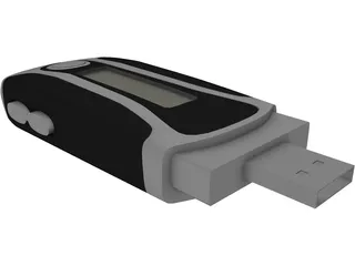 Mp3 Player 3D Model