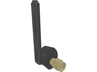 Antenna Router Linksys 3D Model