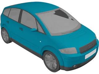 Audi A2 3D Model