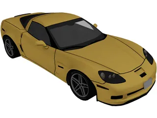 Chevrolet Corvette Z06 3D Model