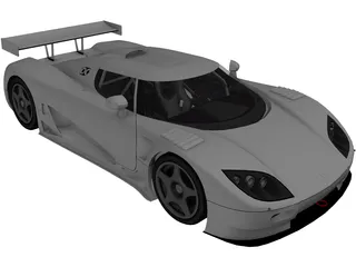 Coenigsegg CCG Race 3D Model