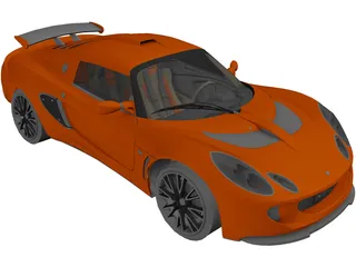 Lotus Exige 3D Model