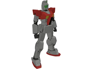 Gundam RGM-79 GM 3D Model