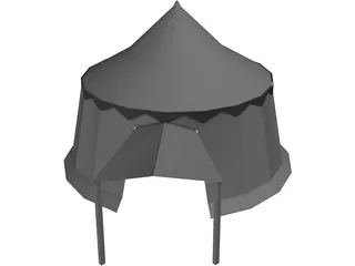 Roman Big Tent 3D Model