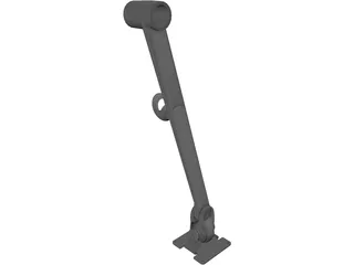 Zorro Monitor Arm 3D Model