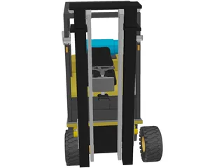 Forklift 3D Model