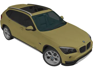 BMW X1 (2013) 3D Model