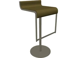 Bar Chair 3D Model