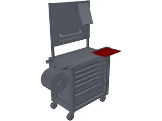 Toolbox 3D Model