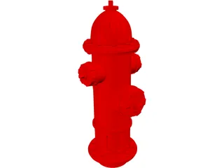 Fire Hydrant 3D Model