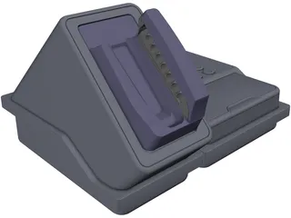 Electronic Password Lock 3D Model