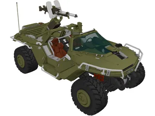 M12 FAV Warthog 3D Model