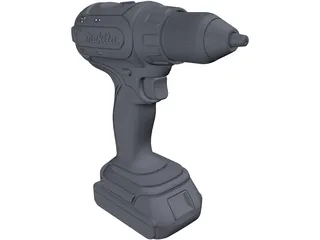 Makita Drill 3D Model