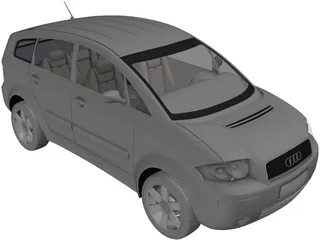 Audi A2 3D Model