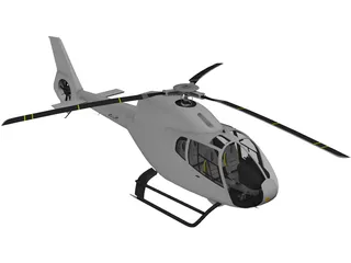 Eurocopter EC-120 3D Model