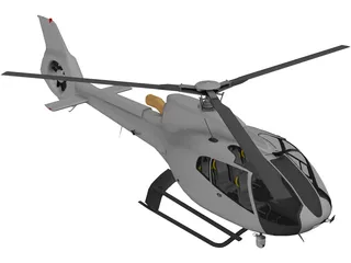 Eurocopter EC-130 3D Model