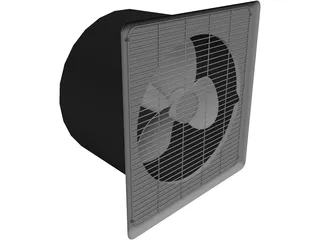 Fan 3D Model