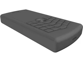 Blackberry Pearl 3D Model