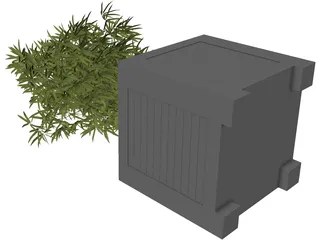 Bamboo Plant 3D Model