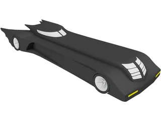 Batmobile 3D Model