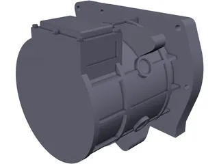 EV Motor 3D Model