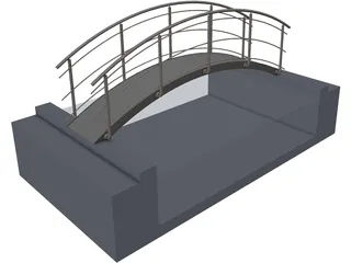 Bridge Pool 3D Model