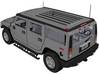 Hummer 3D Model