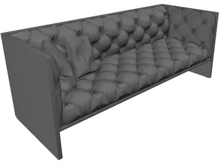 Sofa 3 Seater 3D Model