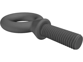 Eye Bolt 3D Model