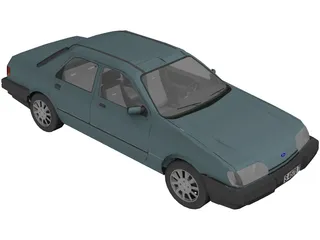 Ford Sierra Shaphire 3D Model
