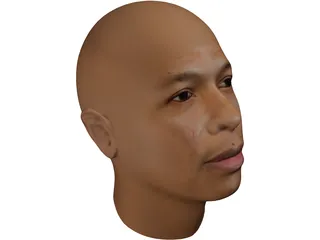 Dr Dre Head 3D Model